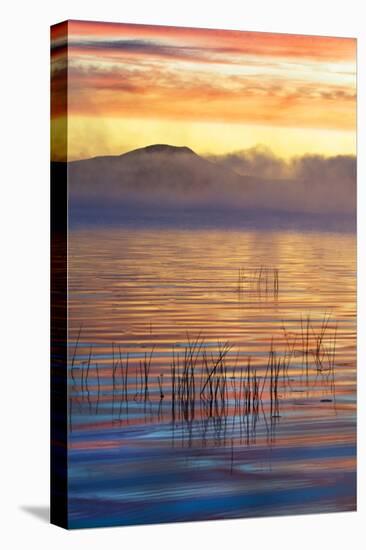 USA, New York, Adirondack Mountains. Racquette Lake at Sunrise-Jaynes Gallery-Stretched Canvas