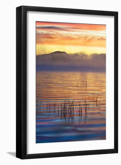 USA, New York, Adirondack Mountains. Racquette Lake at Sunrise-Jaynes Gallery-Framed Premium Photographic Print