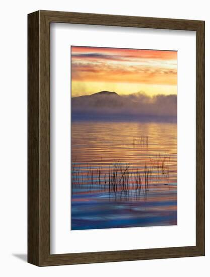 USA, New York, Adirondack Mountains. Racquette Lake at Sunrise-Jaynes Gallery-Framed Photographic Print