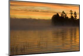 USA, New York, Adirondack Mountains. Racquette Lake at Sunrise-Jaynes Gallery-Mounted Photographic Print