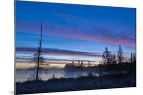 USA, New York, Adirondack Mountains. Raquette Lake at Sunrise-Jaynes Gallery-Mounted Photographic Print