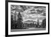 USA, New York, Adirondacks. Long Lake, late afternoon at Forked Lake-Ann Collins-Framed Photographic Print