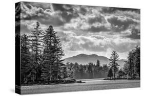 USA, New York, Adirondacks. Long Lake, late afternoon at Forked Lake-Ann Collins-Stretched Canvas