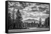 USA, New York, Adirondacks. Long Lake, late afternoon at Forked Lake-Ann Collins-Framed Stretched Canvas