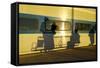 USA, New York, Beacon, at the Mta Train Station-Michele Molinari-Framed Stretched Canvas