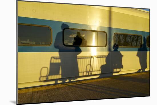 USA, New York, Beacon, at the Mta Train Station-Michele Molinari-Mounted Photographic Print