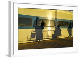 USA, New York, Beacon, at the Mta Train Station-Michele Molinari-Framed Photographic Print