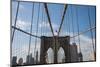 USA, New York, Brooklyn Bridge-Samuel Magal-Mounted Photographic Print