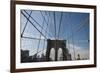 USA, New York, Brooklyn Bridge-Samuel Magal-Framed Photographic Print