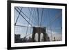 USA, New York, Brooklyn Bridge-Samuel Magal-Framed Photographic Print