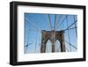 USA, New York, Brooklyn Bridge-Samuel Magal-Framed Photographic Print