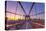 Usa, New York, Brooklyn Bridge-Alan Copson-Stretched Canvas