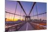 Usa, New York, Brooklyn Bridge-Alan Copson-Mounted Photographic Print