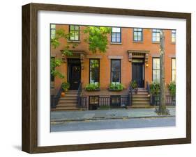 USA, New York, Brooklyn, Brooklyn Heights-Alan Copson-Framed Photographic Print