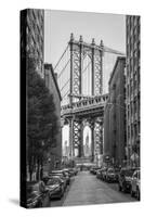 Usa, New York, Brooklyn, Dumbo, Manhattan Bridge-Alan Copson-Stretched Canvas