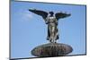 USA, New York, Central Park, Statue, Angel of the Waters, in Bethesda Fountain (Sculpted 1873)-Samuel Magal-Mounted Photographic Print