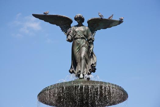  Vintage Historic Photo Angel of Bethesda Fountain