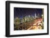 Usa, New York City, Brooklyn Bridge and Lower Manhattan Skyline-Michele Falzone-Framed Photographic Print