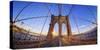 Usa, New York City, Brooklyn Bridge-Michele Falzone-Stretched Canvas