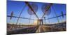 Usa, New York City, Brooklyn Bridge-Michele Falzone-Mounted Photographic Print