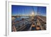 Usa, New York City, Brooklyn Bridge-Michele Falzone-Framed Photographic Print