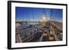 Usa, New York City, Brooklyn Bridge-Michele Falzone-Framed Photographic Print