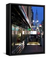 USA, New York City, Diner in Midtown Manhattan-Gavin Hellier-Framed Stretched Canvas