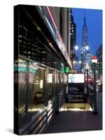 USA, New York City, Diner in Midtown Manhattan-Gavin Hellier-Stretched Canvas