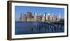Usa, New York City, Downtown Financial District of Manhattan-Gavin Hellier-Framed Photographic Print
