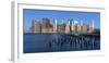 Usa, New York City, Downtown Financial District of Manhattan-Gavin Hellier-Framed Photographic Print