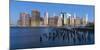 Usa, New York City, Downtown Financial District of Manhattan-Gavin Hellier-Mounted Photographic Print