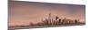 USA, New York City, Lower Manhattan skyline with Freedom Tower from New Jersey-Walter Bibikow-Mounted Photographic Print