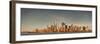 USA, New York City, Lower Manhattan skyline with Freedom Tower from New Jersey-Walter Bibikow-Framed Photographic Print