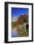 Usa, New York City, Manhattan, Central Park, Bow Bridge-Michele Falzone-Framed Photographic Print