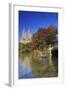 Usa, New York City, Manhattan, Central Park, Bow Bridge-Michele Falzone-Framed Photographic Print