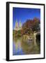 Usa, New York City, Manhattan, Central Park, Bow Bridge-Michele Falzone-Framed Photographic Print