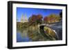 Usa, New York City, Manhattan, Central Park, Bow Bridge-Michele Falzone-Framed Photographic Print