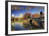 Usa, New York City, Manhattan, Central Park, Bow Bridge-Michele Falzone-Framed Photographic Print