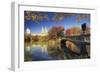 Usa, New York City, Manhattan, Central Park, Bow Bridge-Michele Falzone-Framed Photographic Print