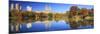 Usa, New York City, Manhattan, Central Park, Bow Bridge-Michele Falzone-Mounted Photographic Print