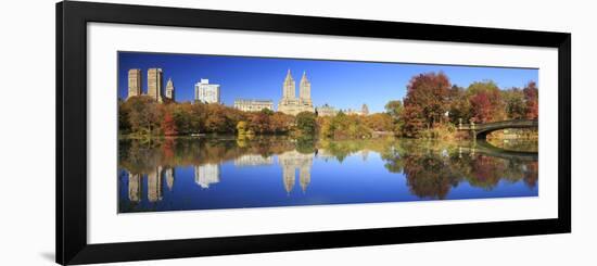 Usa, New York City, Manhattan, Central Park, Bow Bridge-Michele Falzone-Framed Photographic Print