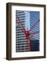 USA, New York City, Manhattan, Cranes, Construction Site, Ground Zero, Reconstruction-Catharina Lux-Framed Photographic Print