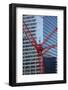 USA, New York City, Manhattan, Cranes, Construction Site, Ground Zero, Reconstruction-Catharina Lux-Framed Photographic Print