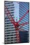 USA, New York City, Manhattan, Cranes, Construction Site, Ground Zero, Reconstruction-Catharina Lux-Mounted Photographic Print