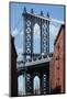 USA, New York City, Manhattan, Manhattan Bridge, Empire State Building-Catharina Lux-Mounted Photographic Print