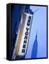 USA, New York City, Manhattan, New Yorker Hotel and Empire State Building-Gavin Hellier-Framed Stretched Canvas