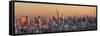 Usa, New York City, Manhattan Skyline from Brooklyn-Michele Falzone-Framed Stretched Canvas