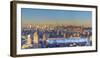 Usa, New York City, Manhattan Skyline from Brooklyn-Michele Falzone-Framed Photographic Print