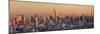 Usa, New York City, Manhattan Skyline from Brooklyn-Michele Falzone-Mounted Photographic Print