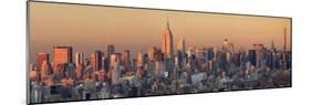 Usa, New York City, Manhattan Skyline from Brooklyn-Michele Falzone-Mounted Photographic Print